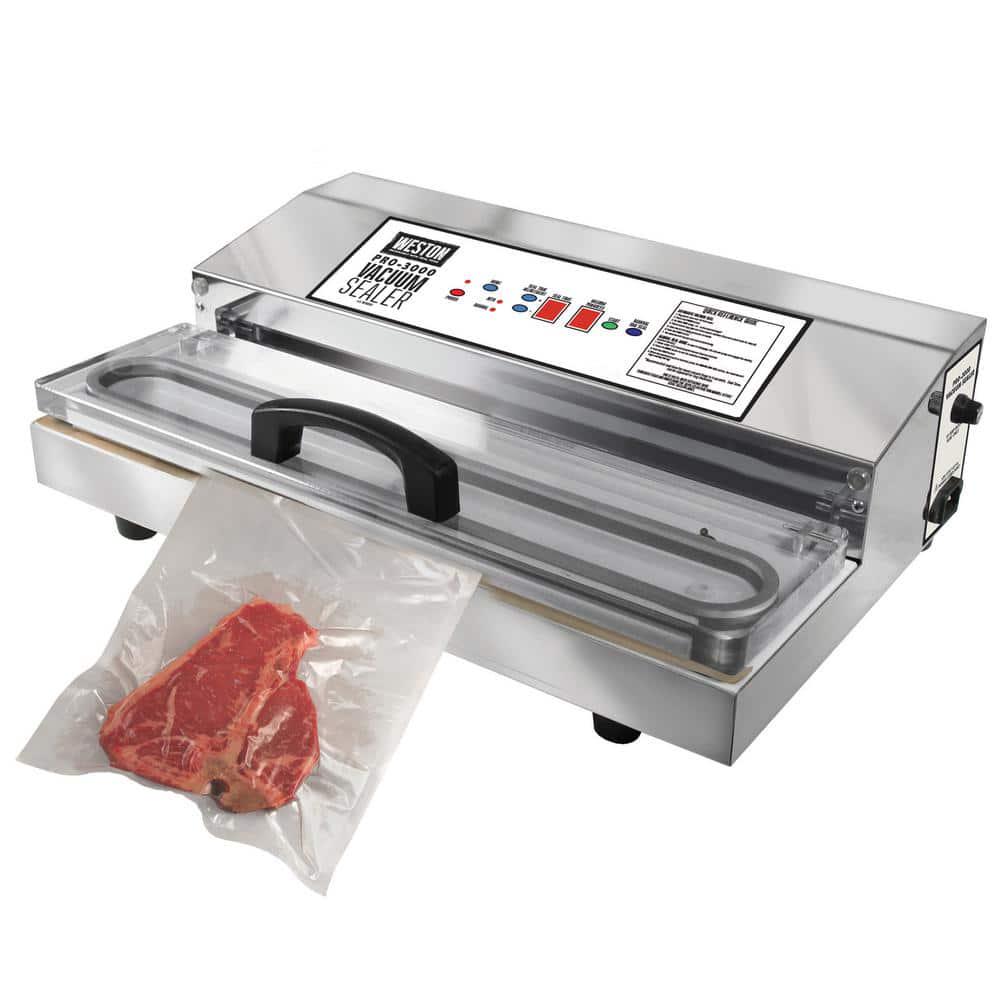 Weston Pro3000 Stainless Steel Food Vacuum Sealer