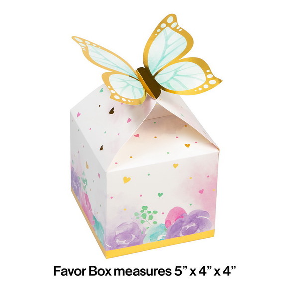 Creative Converting 355775 Golden Butterfly Favor ...