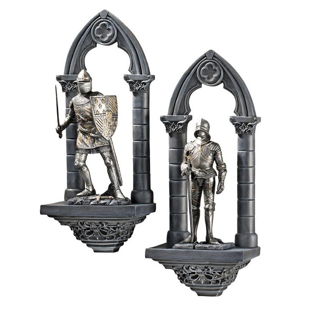 Design Toscano Knights Of The Realm Wall Sculpture Sir Gavin amp Sir Samuel