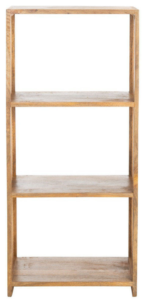 Luca 3 Shelf Etagere/Bookcase  Natural   Tropical   Bookcases   by Rustic Home Furniture Deco  Houzz