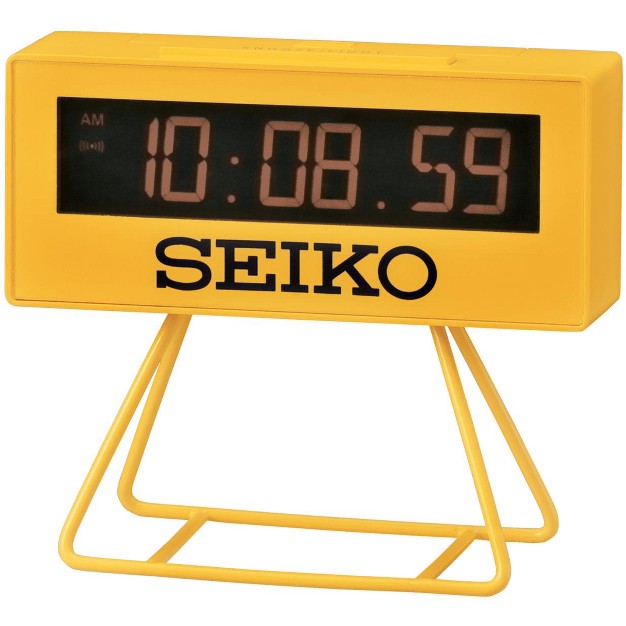 Seiko Victory Marathon Alarm Clock Yellow