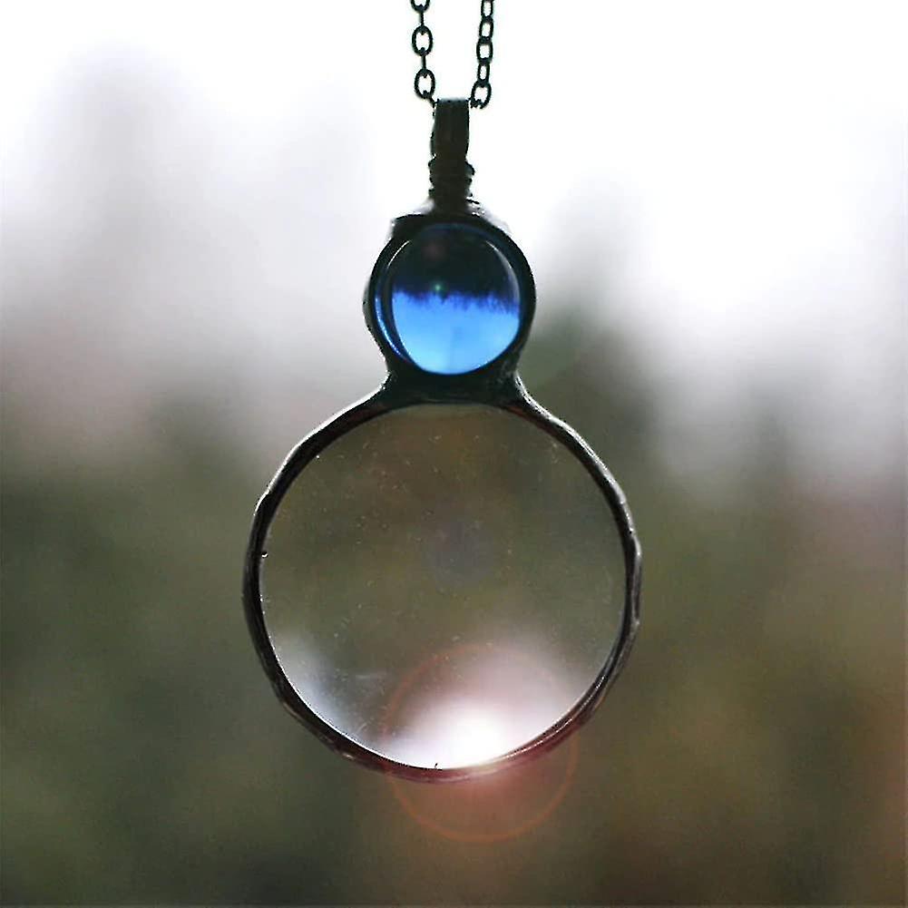 Magnifying Glass Necklaces For Women Magnifying Glass Pendant Reading Magnifier Gift Creative Toy