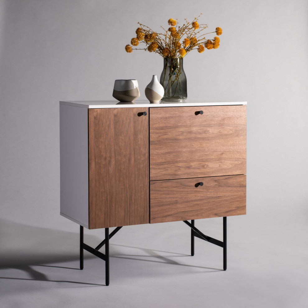 Quarles Wood Chest   Modern   Accent Chests And Cabinets   by Virgil Stanis Design  Houzz