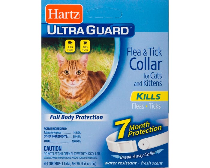 Hartz UltraGuard Flea  Tick Collar for Cats  Kittens 1 Ct (3270080483.3)