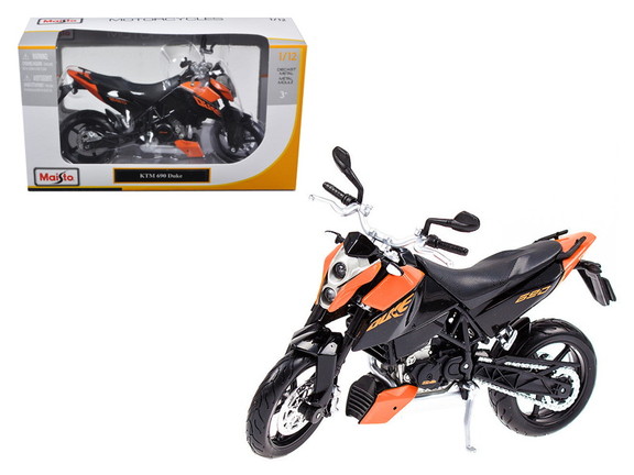 Maisto 31181or  KTM 690 Duke Orange and Black 1/12...