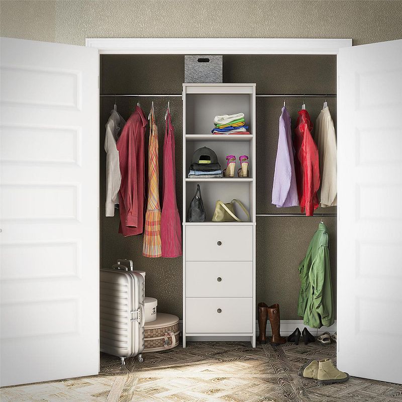 Systembuild Evolution Beckett Closet Storage Organizer