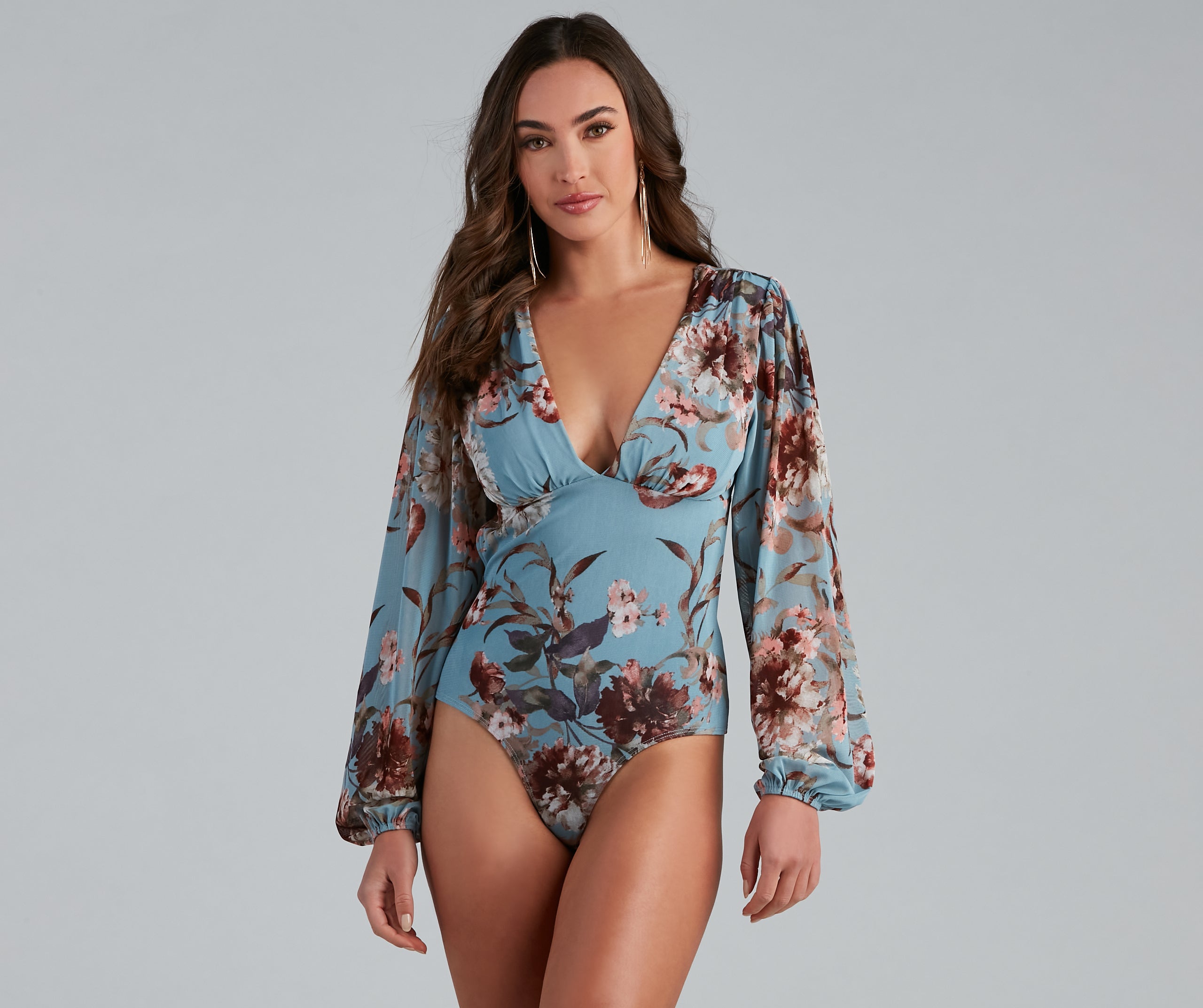 Blooming Chic Floral Bodysuit