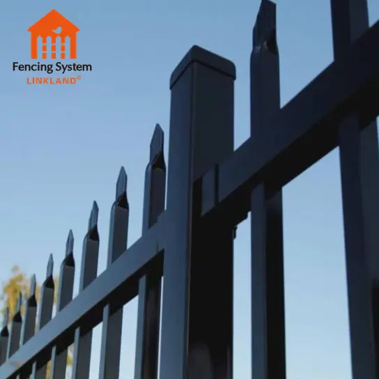 Factory Supply Metal Steel Used Cheap Wrought Iron Fence