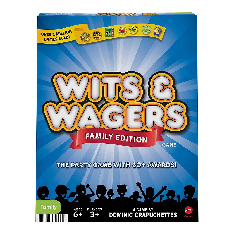 Mattel Wits and Wagers Family Edition Board Game