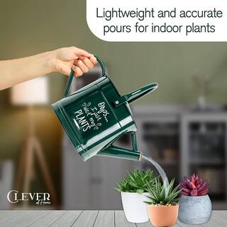 EVEAGE 1 Gal. Cute Garden Outdoor Watering Can Large Galvanized Flower Watering Can JSGHWX