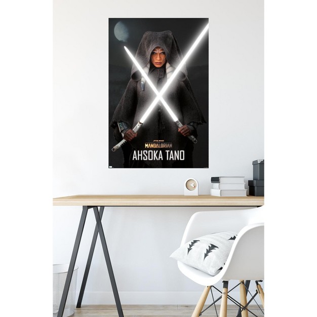 Trends International Star Wars The Mandalorian Season 2 Ahsoka Lightsabers Unframed Wall Poster Prints