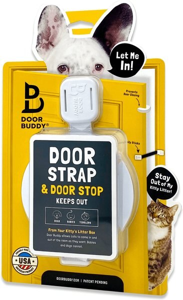 Door Buddy Door Latch Plus Door Stopper