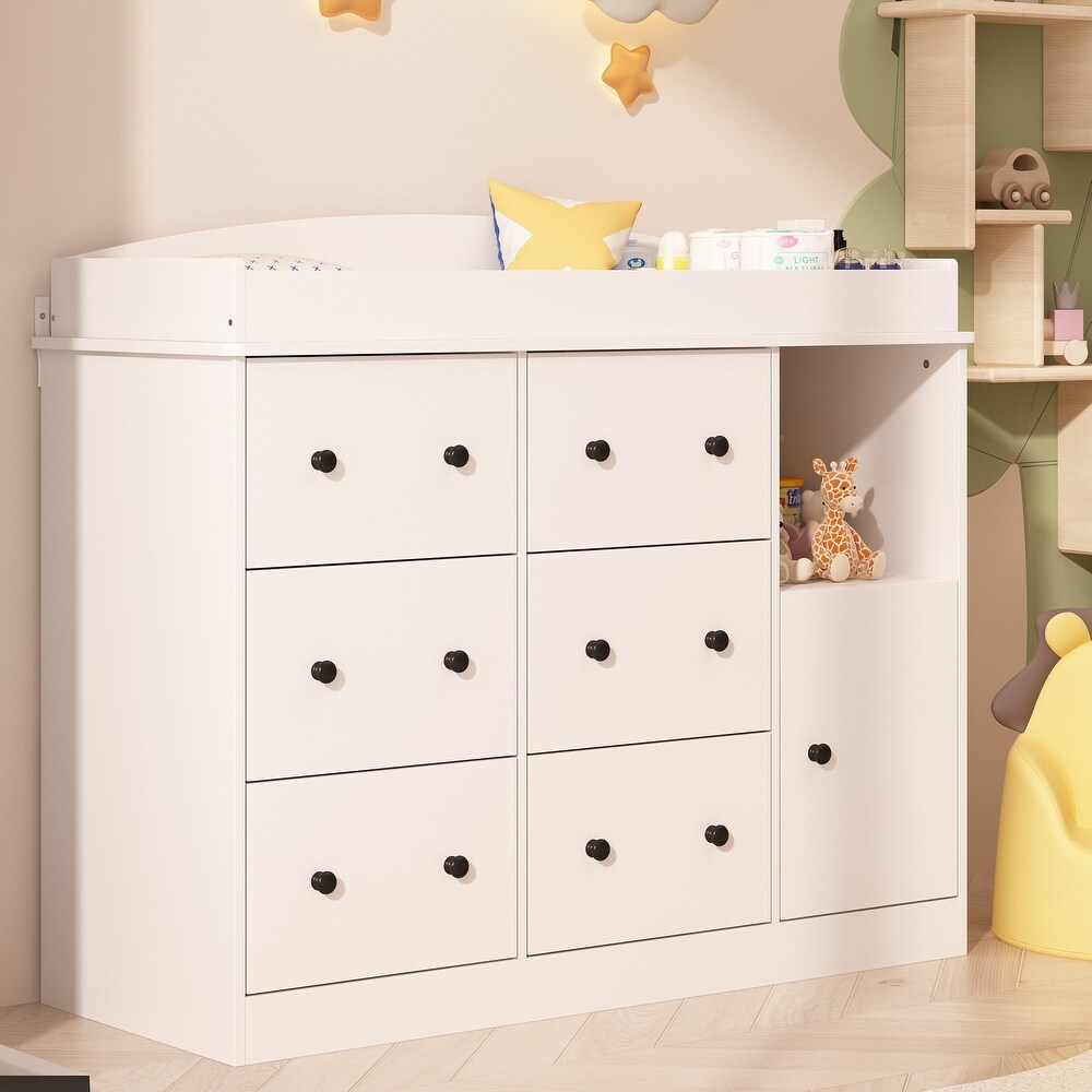 Changing Table Dresser Baby Dresser Large Dresser For Bedroom Chest