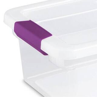 Sterilite 15 Qt. ClearView Latch Box Storage Bin Container (24-Pack) 24 x 17531712