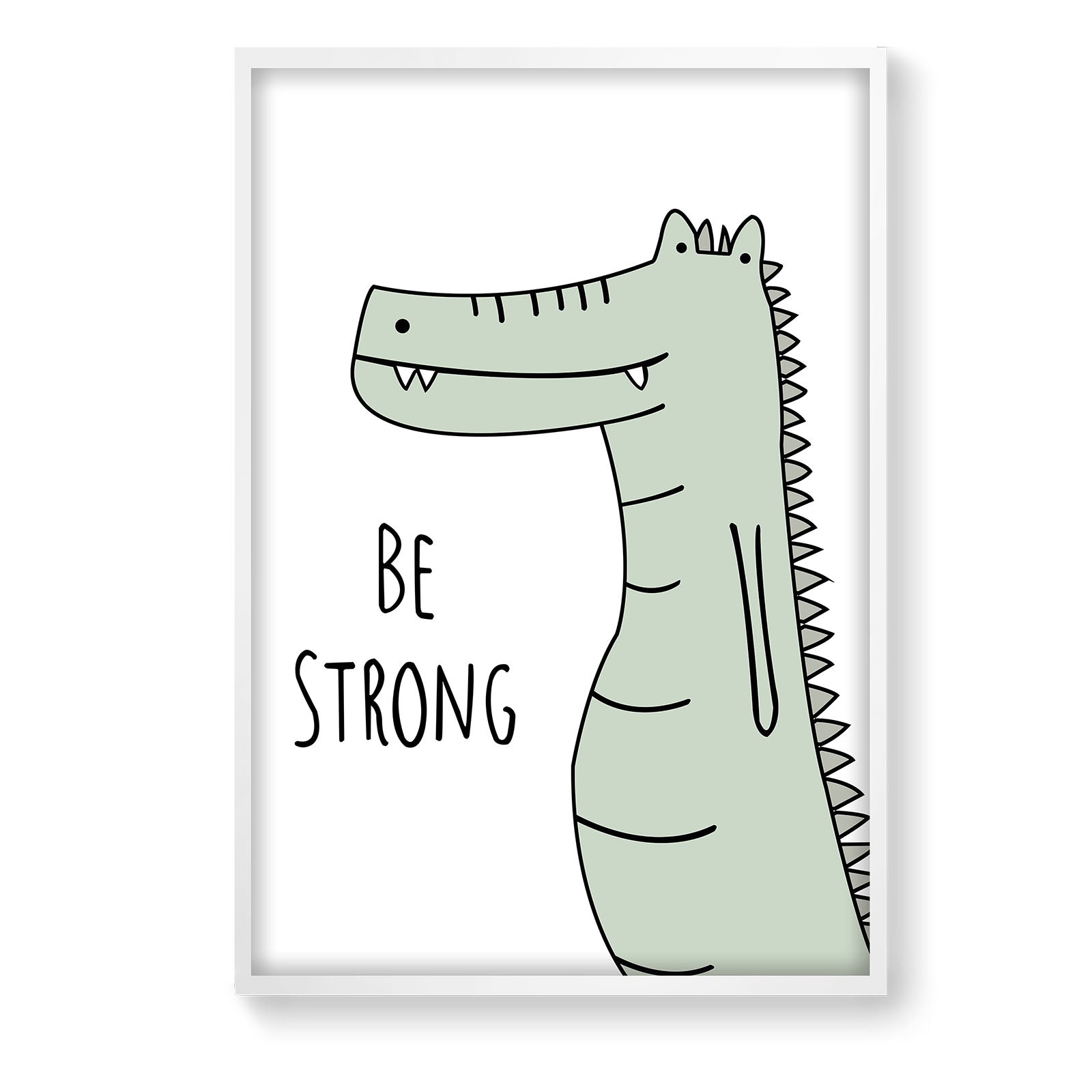 Be Happy Be Strong Be Unique Set Of 3 Framed Graphic Art Print Soapr0008