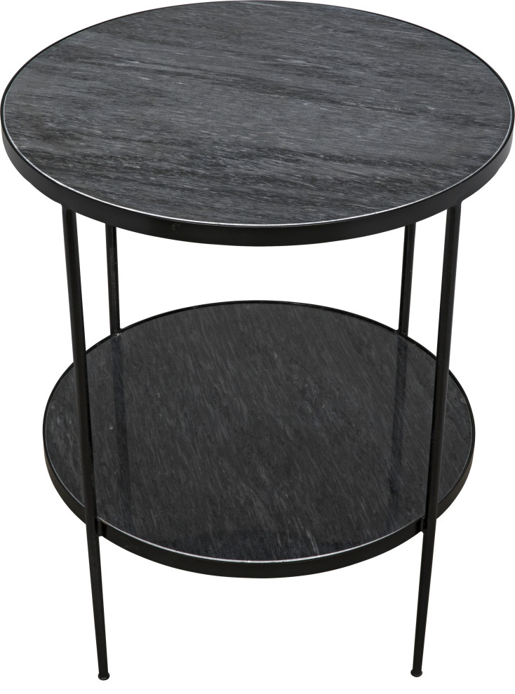 Rivoli Side Table   Transitional   Side Tables And End Tables   by HedgeApple  Houzz