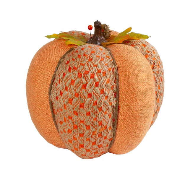 Orange Autumn Harvest Thanksgiving Table Top Pumpkin