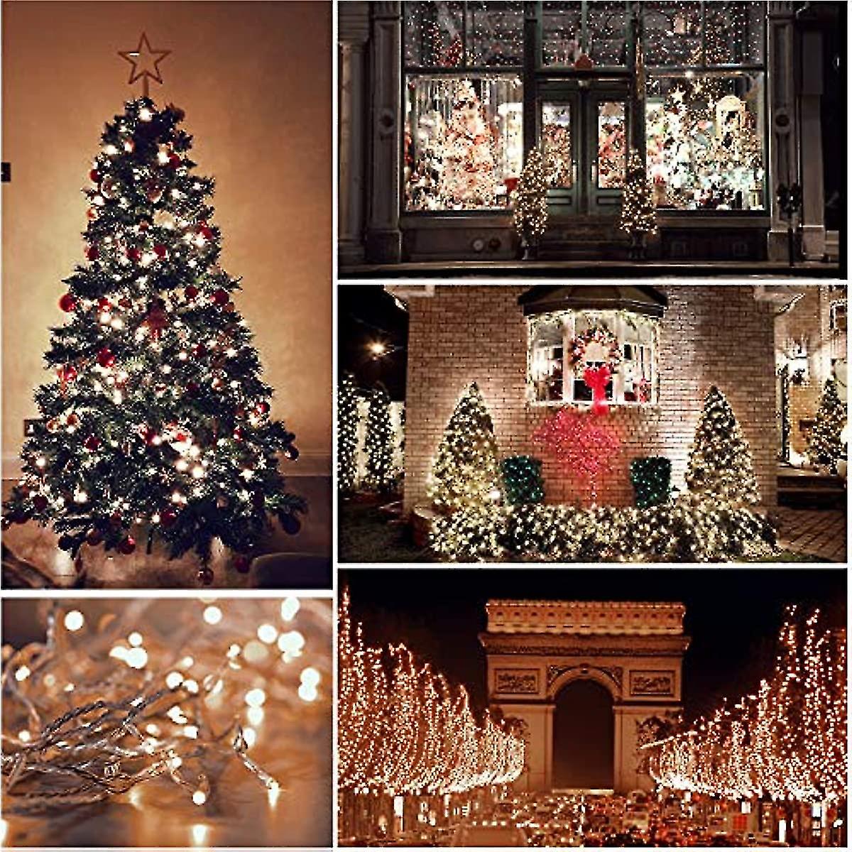 Quntis Led String Lights 100m 500led Ce Standard High Brightness White Lights Safe Low Voltage Indoor Fairy Lighting For Christmas Wedding Party Garde