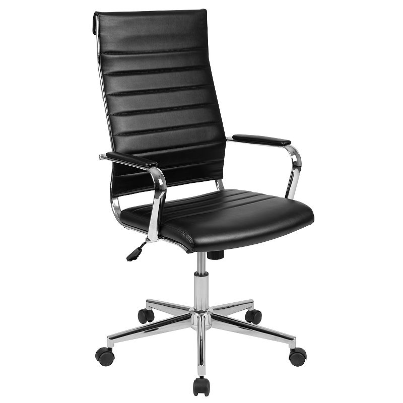 Flash Furniture Hansel LeatherSoft Contemporary Swivel Office Chair