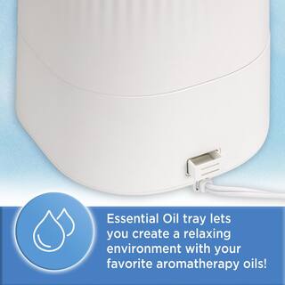 Pure Guardian 1 Gal. Top Fill Ultrasonic Cool Mist Humidifier with Aromatherapy Tray White H980W