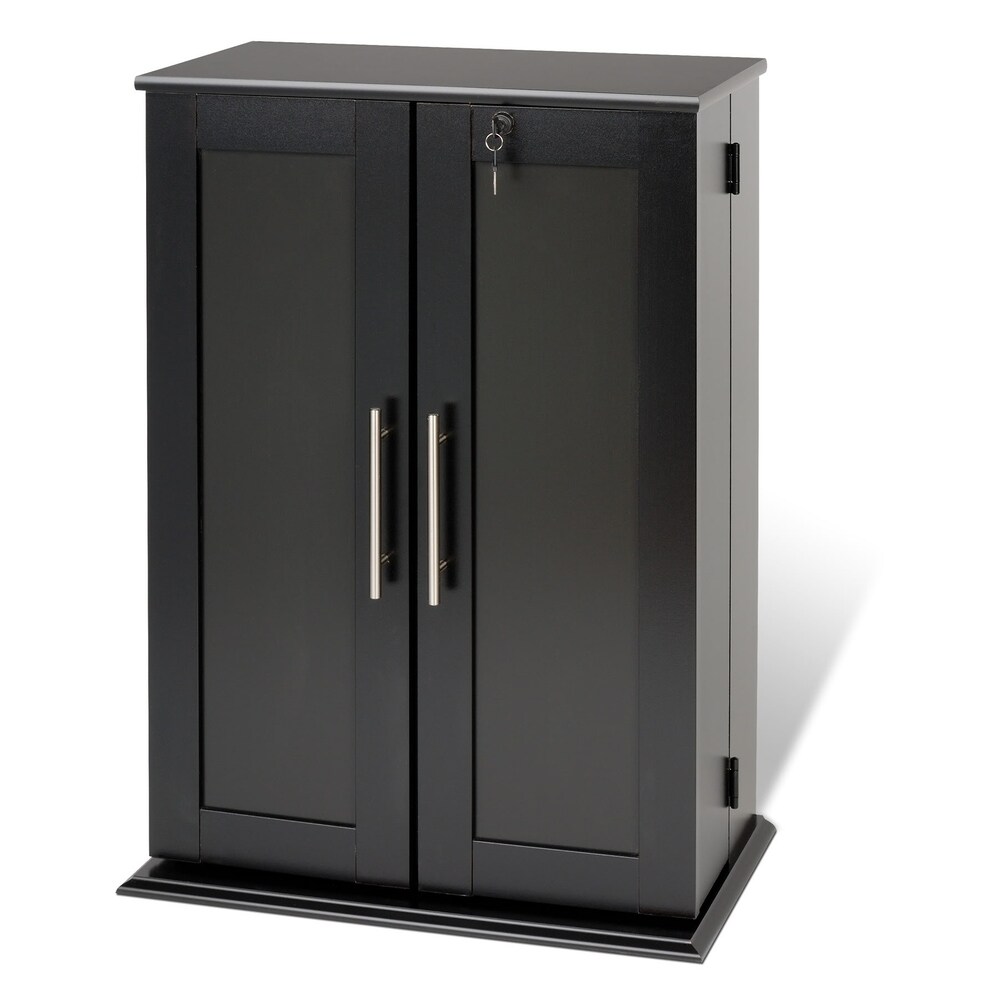 Broadway Locking DVD/CD Media Storage Cabinet   24\