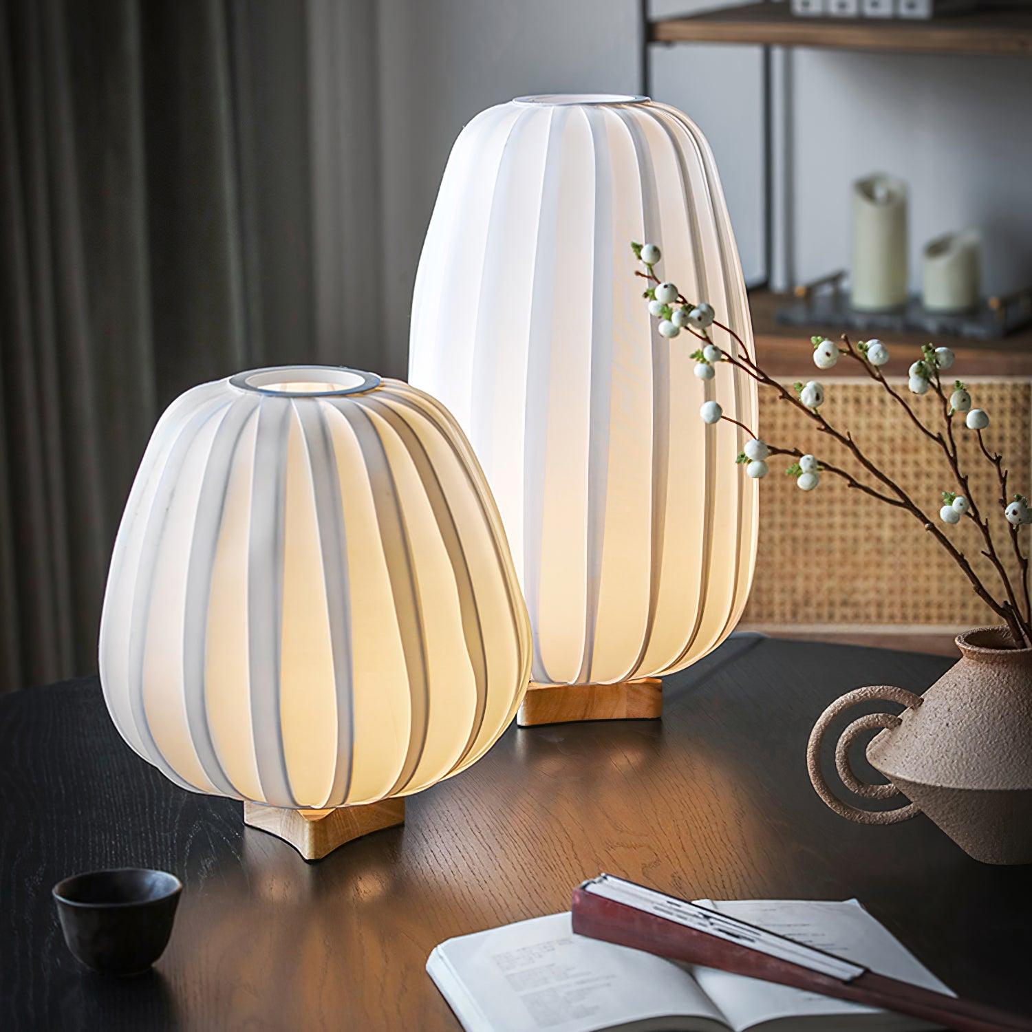 Fabric Minimalist Table Lamp