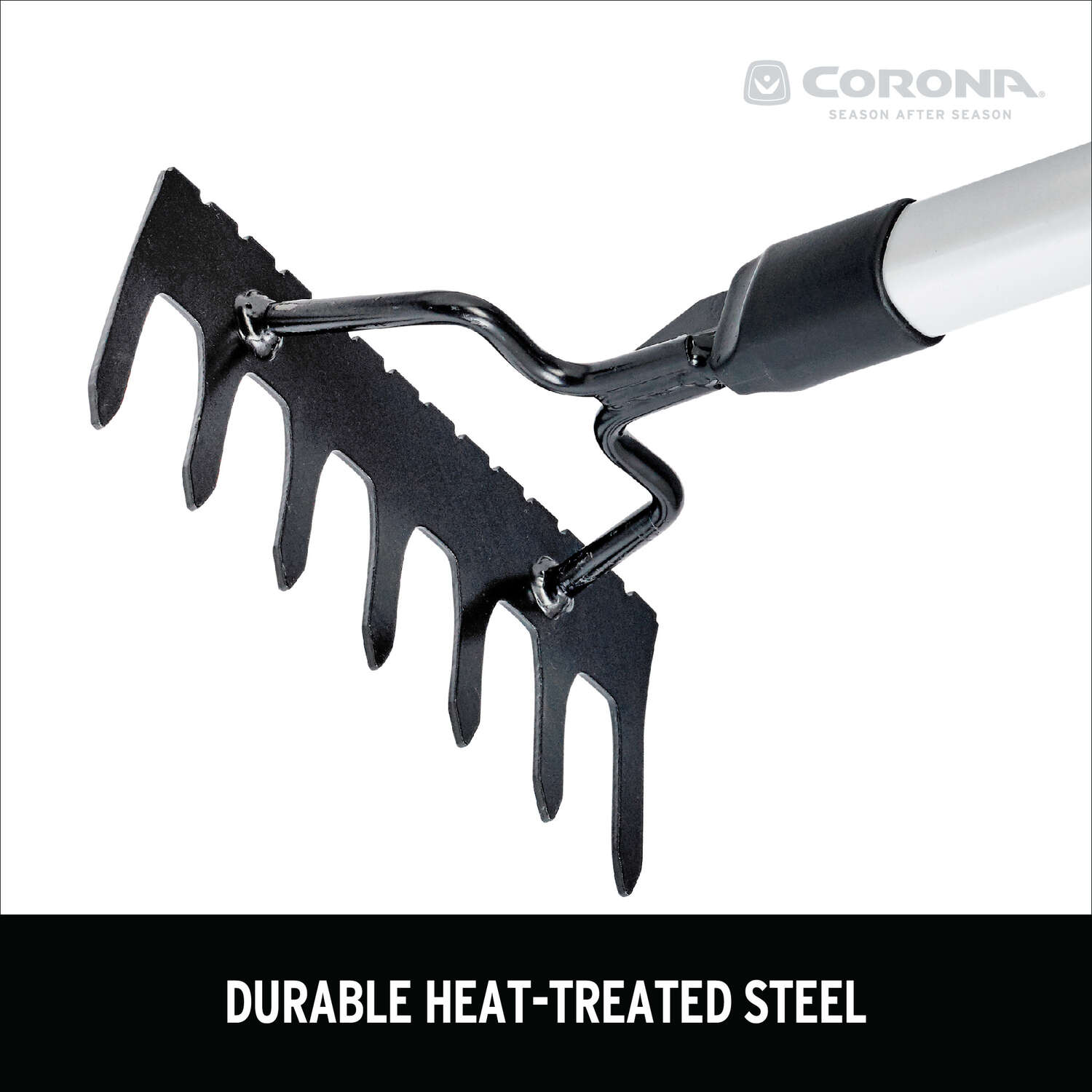 Corona ComfortGel 36 in. 7 Tine Steel Bow Rake Steel Handle