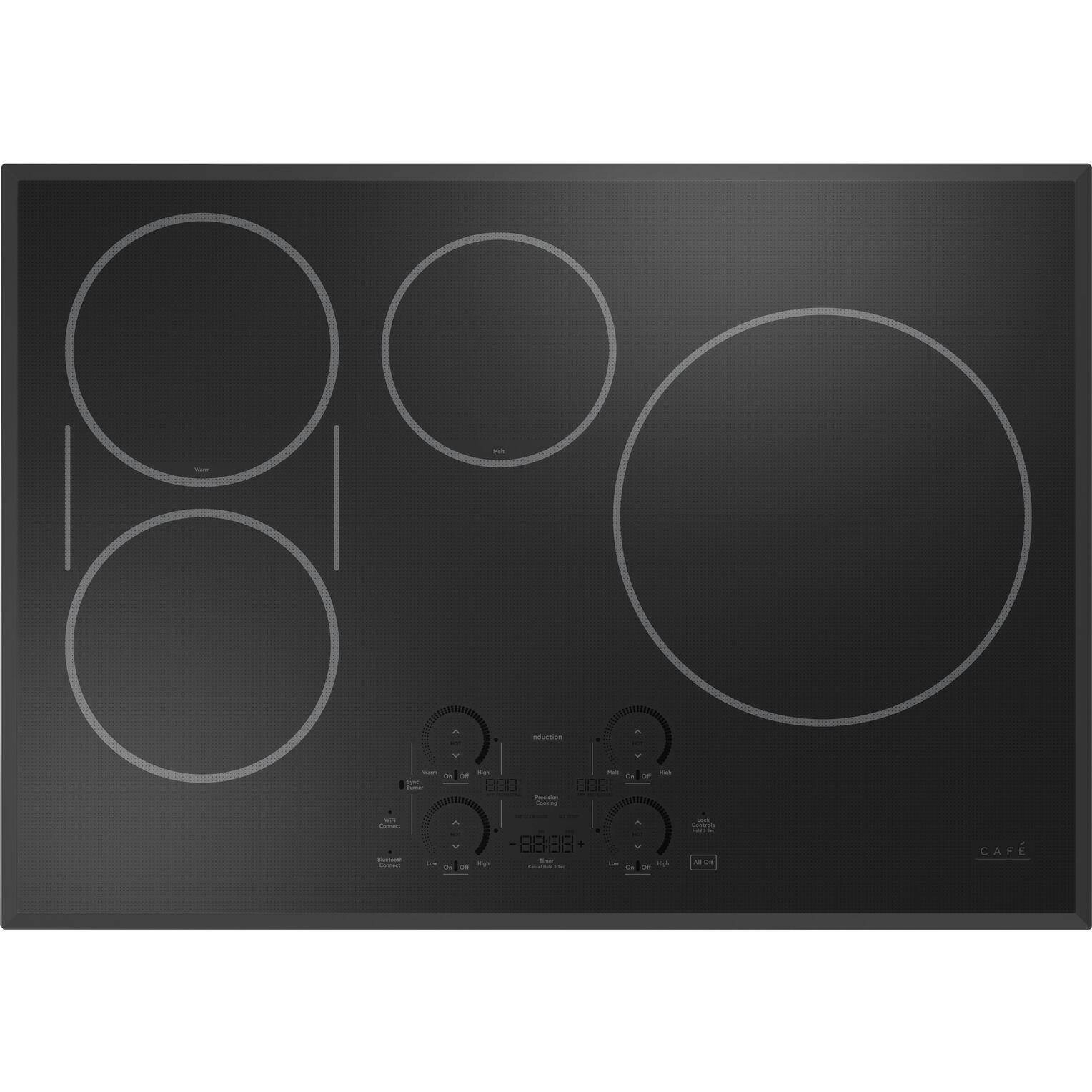 Caf¨¦ 30-inch Built-in Induction Cooktop with Wi-Fi CHP90301TBB