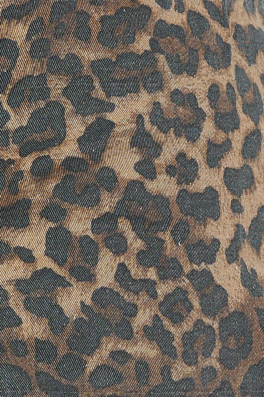 LIONESS Beirut Halter Top  Leopard