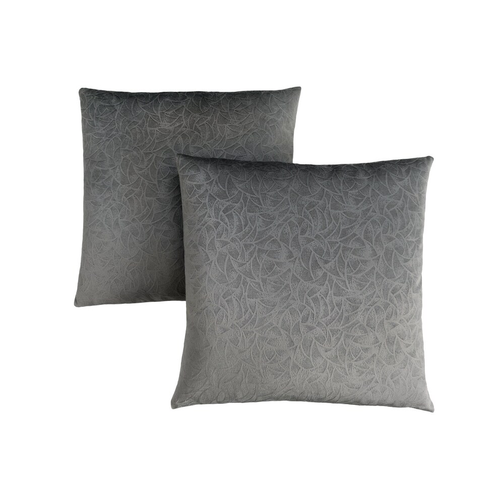 Pillows  Set Of 2  18 X 18 Square  Insert Included  Decorative Throw  Accent  Sofa  Couch  Bedroom