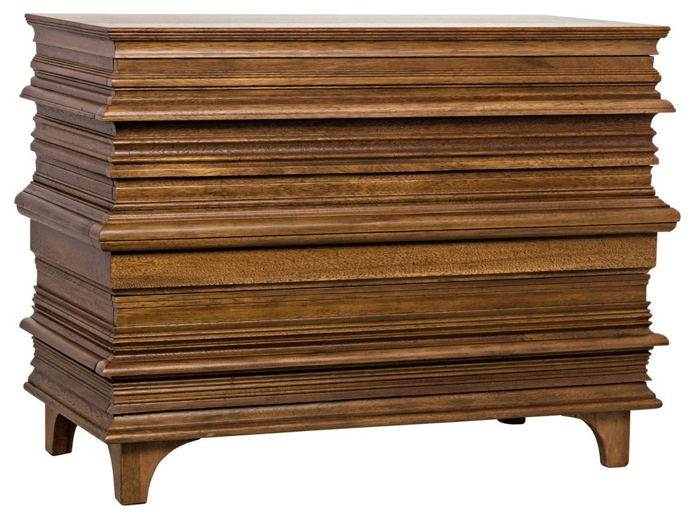 Samson Dark Walnut Dresser / Chest   Traditional   Accent Chests And Cabinets   by Rustic Edge  Houzz