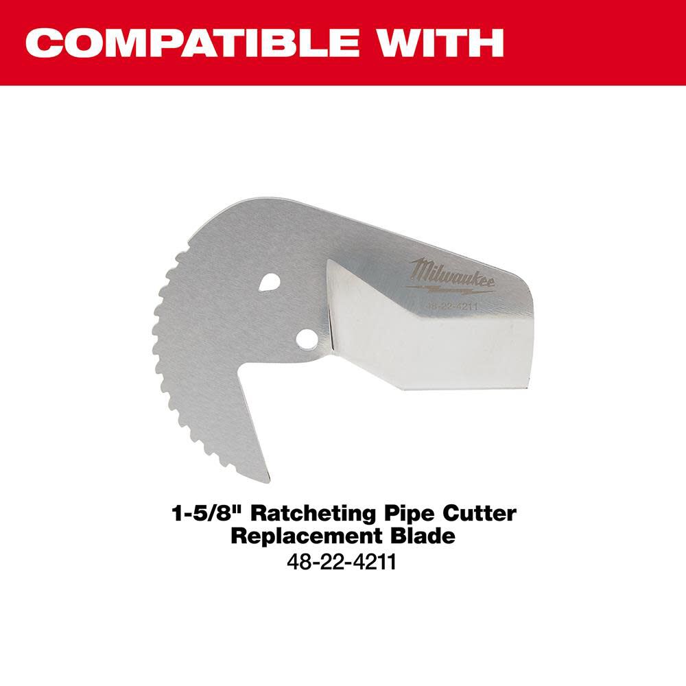 Milwaukee 1-5/8 in. Ratcheting Pipe Cutter 48-22-4210 from Milwaukee