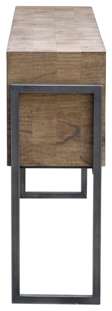 Uttermost Nevis Contemporary Console Table   Modern   Console Tables   by Zin Home  Houzz