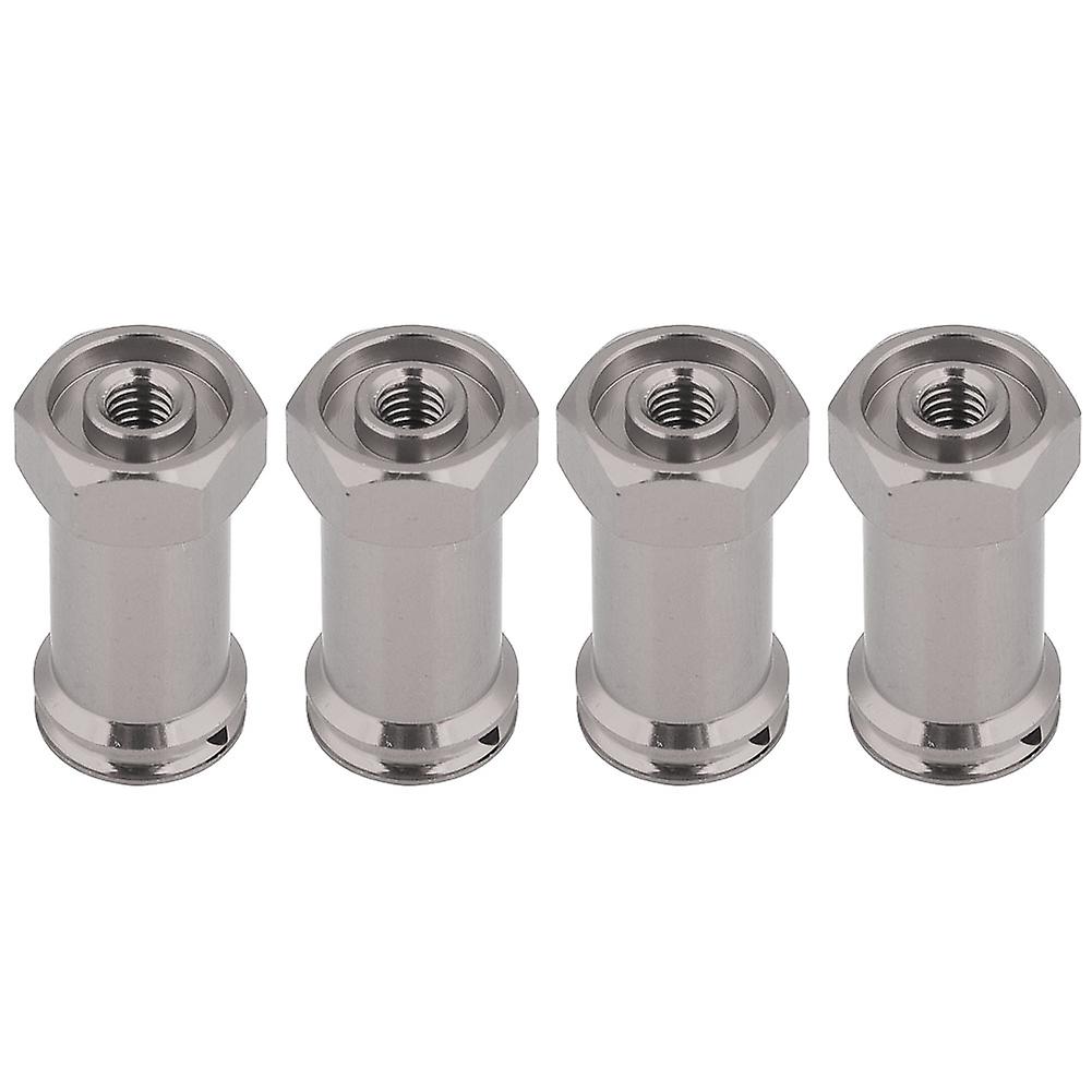 12mm Wheel Hex Hub 25mm Extension Adapter For Traxxas Slash 4x4 1/10 Truck (12*25mm， Titanium)