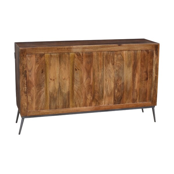 Winik Mango Wood Buffet with 3 Drawers and 2 Doors