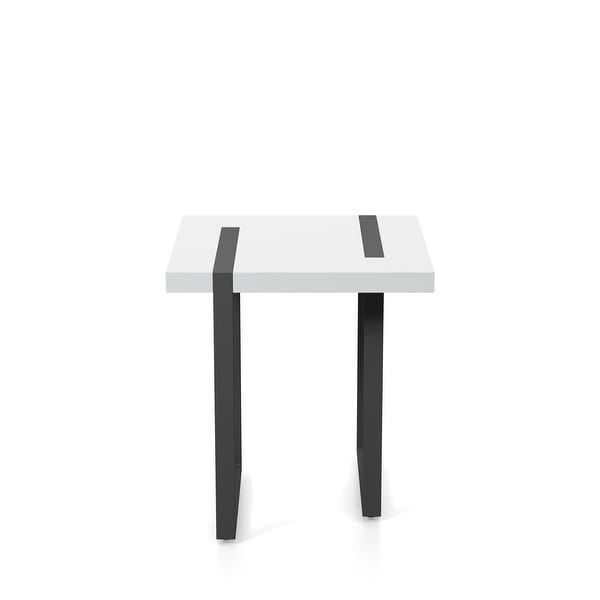 Furniture of America Skryne Contemporary 22-inch Rectangle Side Table