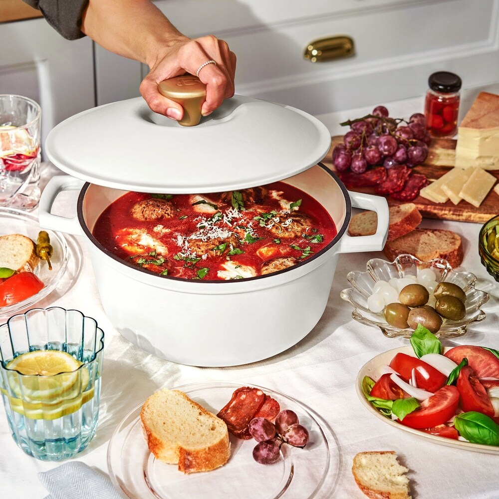 5 Quart Cast Iron Round Dutch Oven