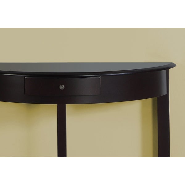 Dark Cherry Hall Console 31nch Accent Table