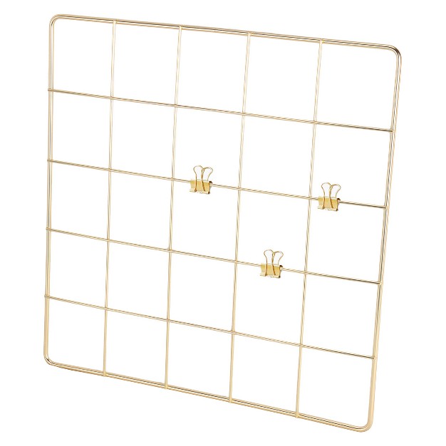 Grid Wall Organizer With Clips