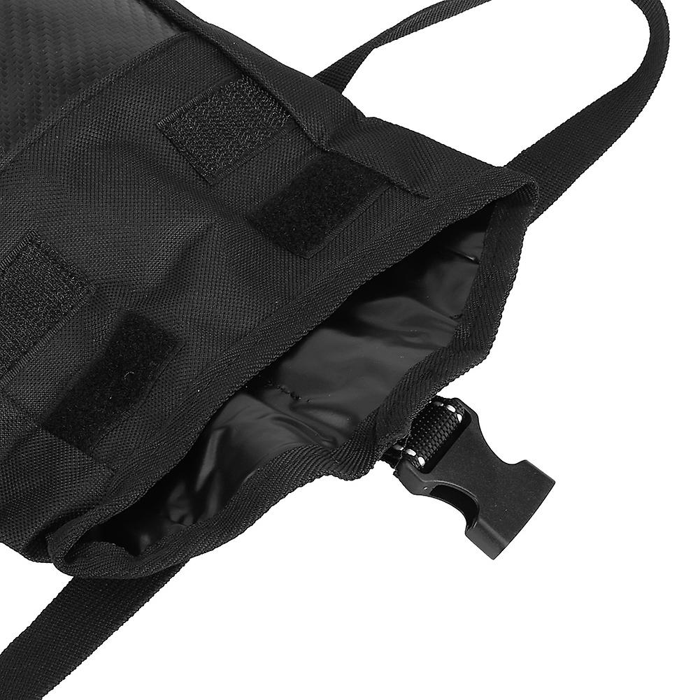 Durable Carbon Fiber Style Motorcycle Waterproof Waist Waistpack Leg Bag Cycling Pack