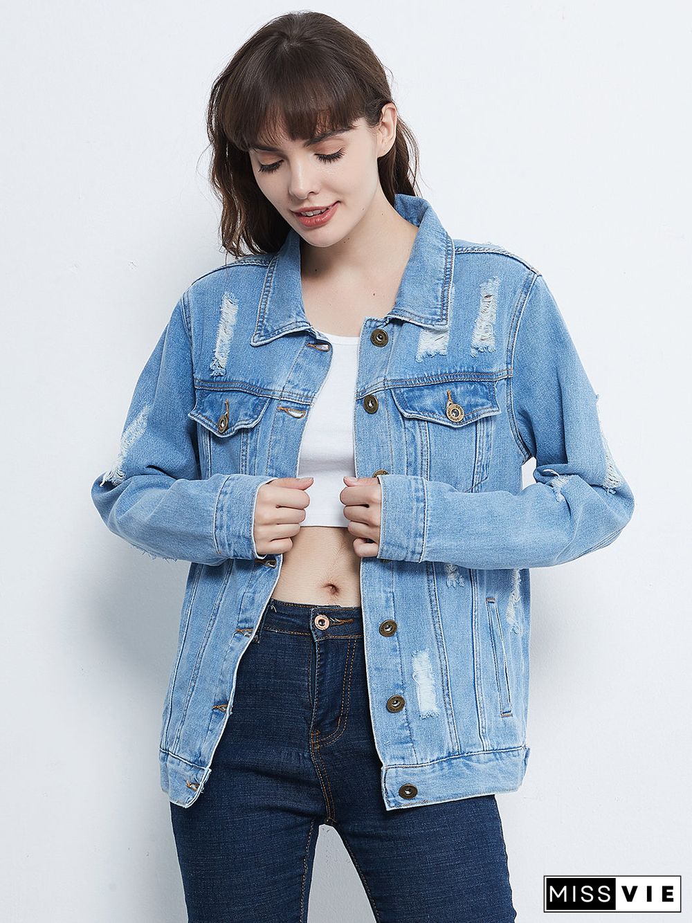 Denim Not Your Boyfriends Jean Jacket