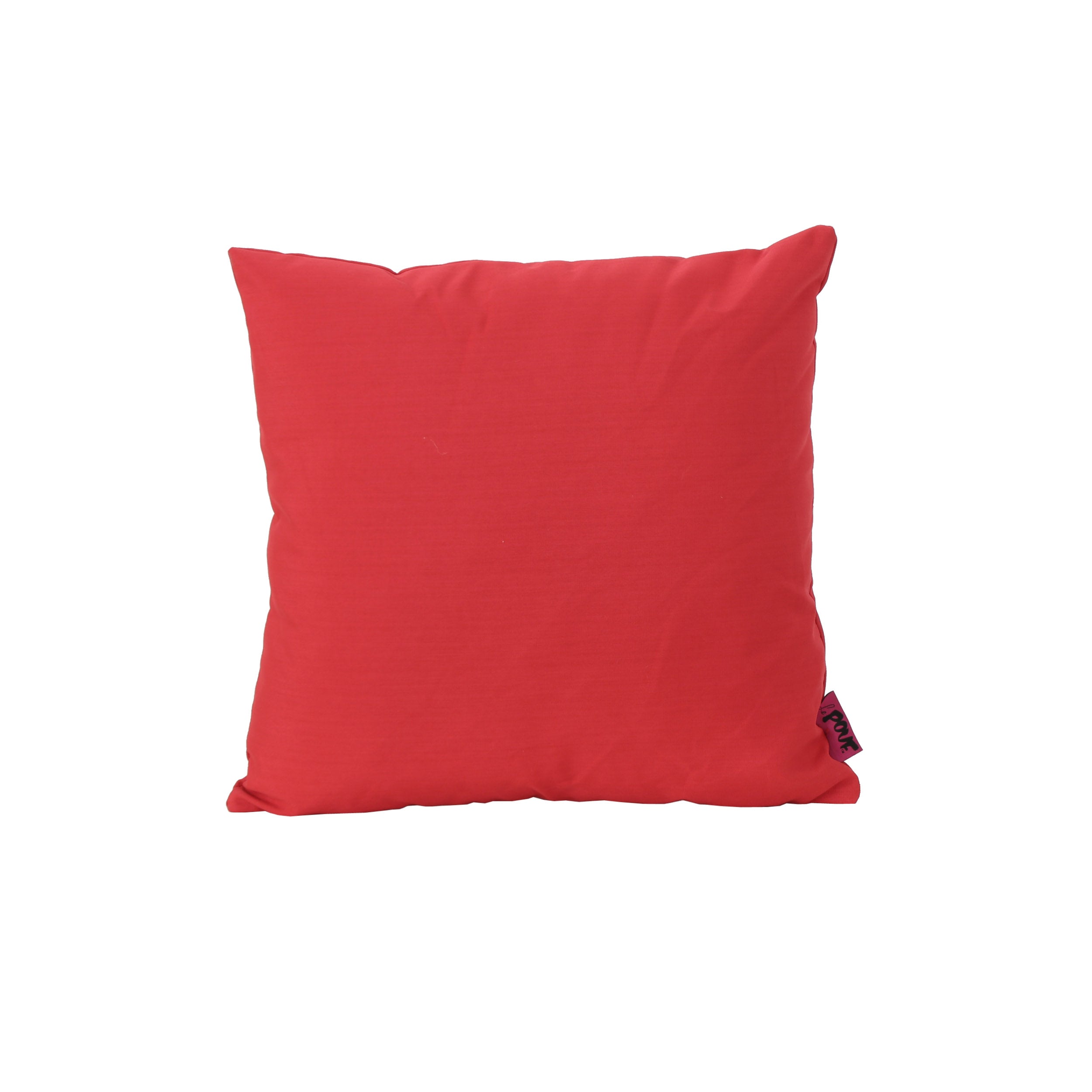 Kaffe Indoor Red Water Resistant Square Throw Pillow