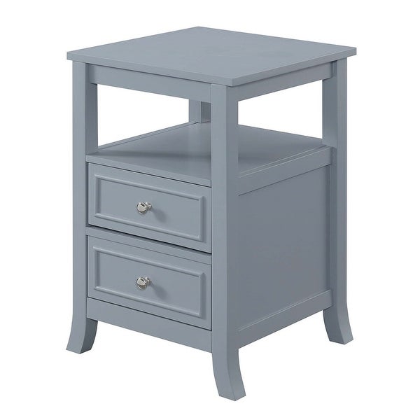 Copper Grove Aubrieta 2-drawer End Table