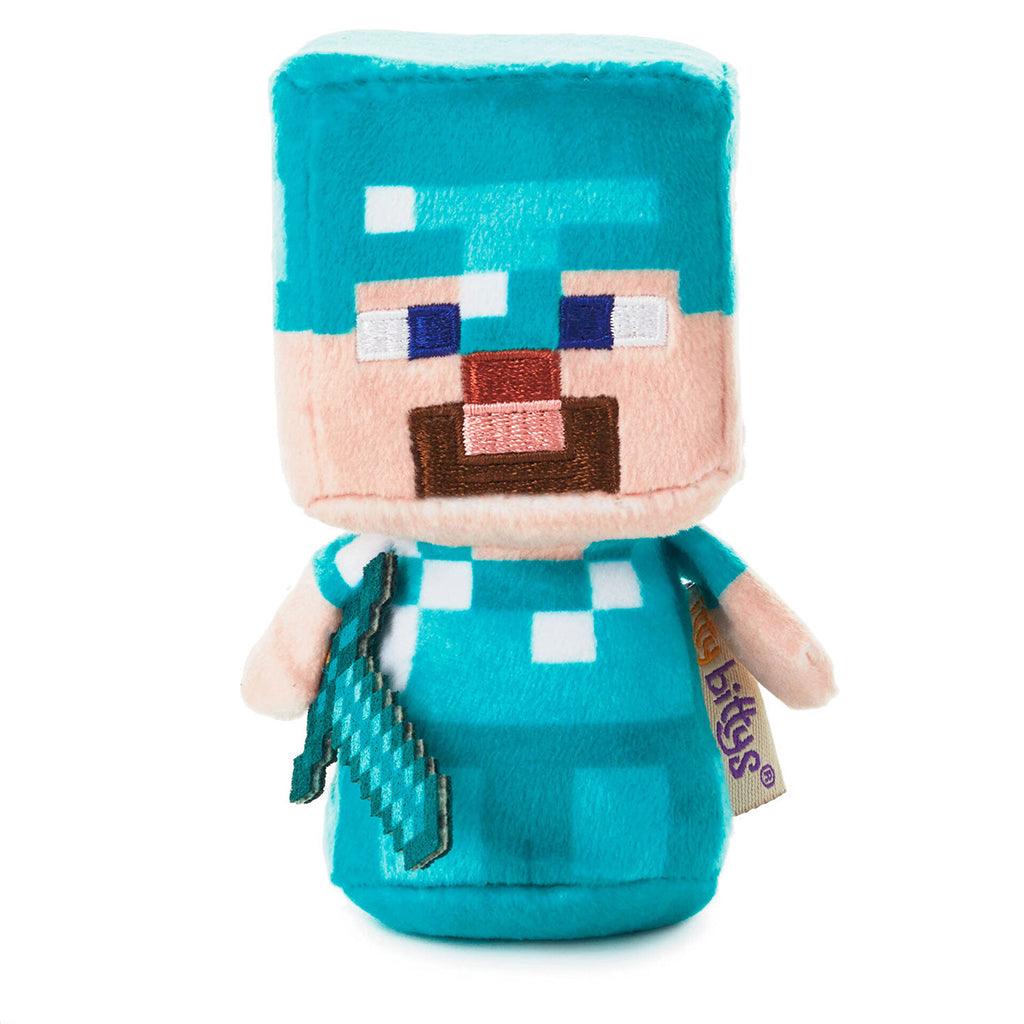 Hallmark  itty bittys® Minecraft Diamond Armor Steve Plush