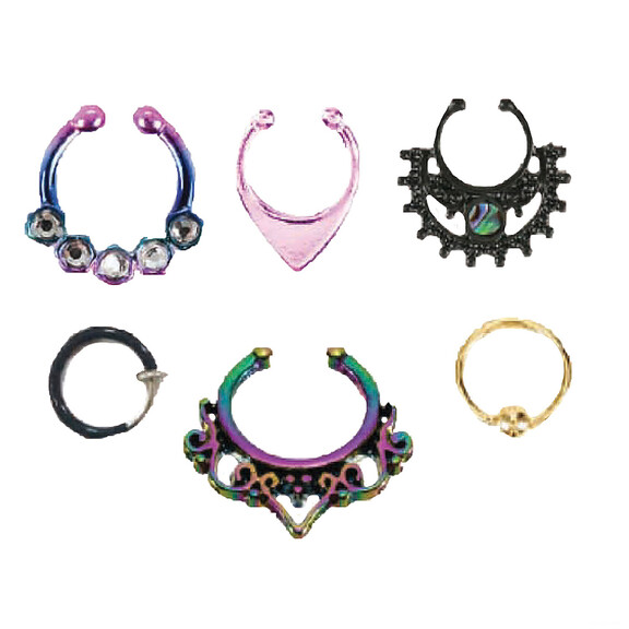 Morris Costumes GLHA2511N1 Body Jewelry Set   6 Pc...