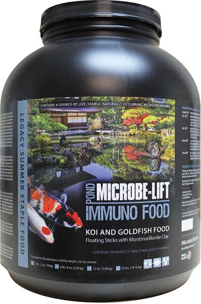 Microbe-Lift Pond Immuno Food Floating Sticks Koi and Goldfish Food