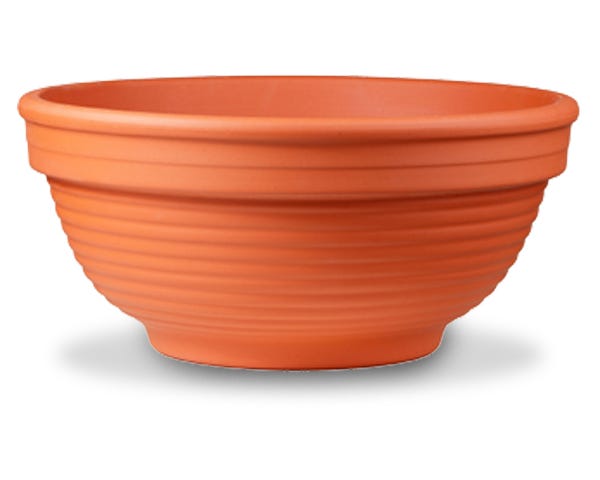 Ceramo 12 inch Red Clay Planter Bowl PLBLBX-12