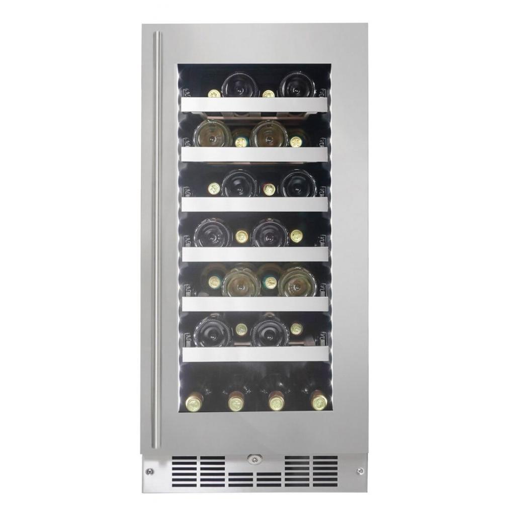 Silhouette 27-Bottle Tuscany Series Wine Cooler with LED Lighting SPRWC031D1SS