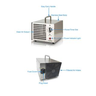 New Comfort HE 500 Commercial Ozone Generator Air Purifier HE-500