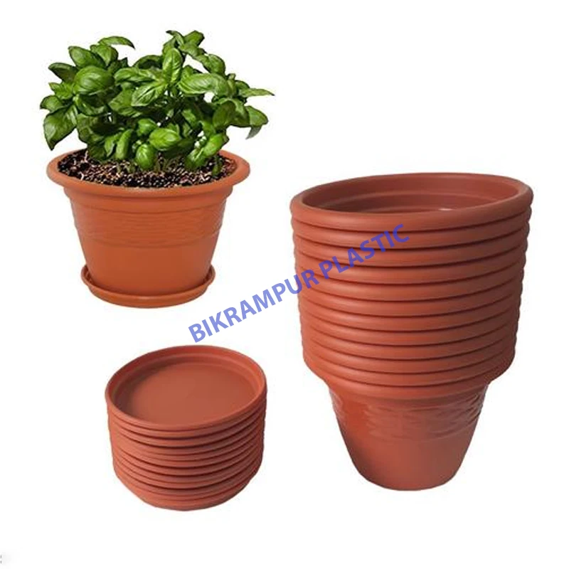 Outdoor Garden OEM Customized Smart Garden Custom Various Sizes Modern Design Planter Pots Indoor Flower Pot From Bangladesh